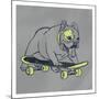 Skateboarding Chuck-Marcus Prime-Mounted Art Print