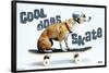 Skateboarding - Dog-Trends International-Framed Poster