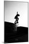 Skateboarding - Silhouette-Trends International-Mounted Poster