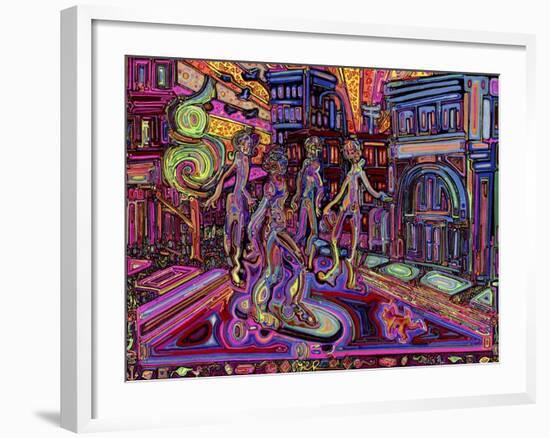 Skateboarding-Josh Byer-Framed Giclee Print