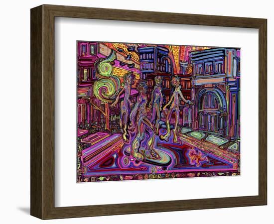 Skateboarding-Josh Byer-Framed Giclee Print