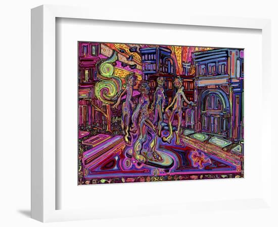 Skateboarding-Josh Byer-Framed Giclee Print