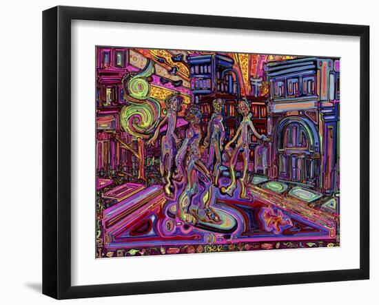 Skateboarding-Josh Byer-Framed Giclee Print