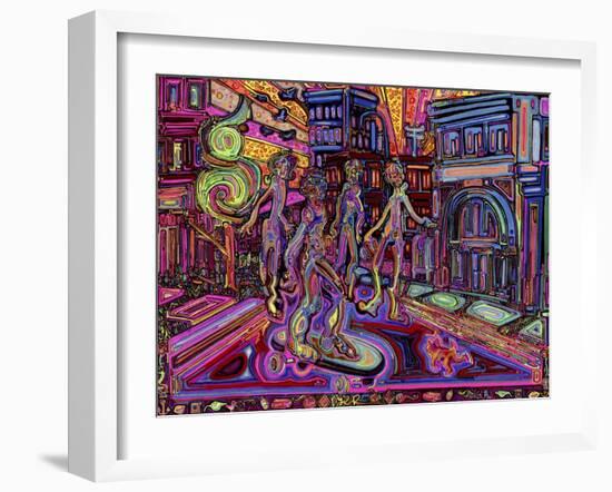 Skateboarding-Josh Byer-Framed Giclee Print