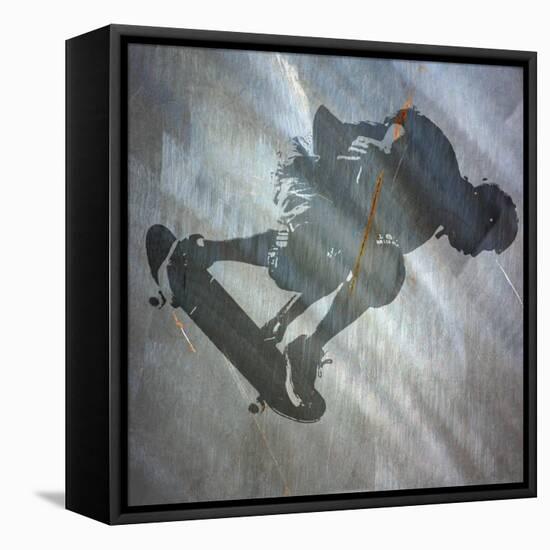 Skater II-Karen Williams-Framed Stretched Canvas