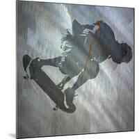 Skater II-Karen Williams-Mounted Giclee Print