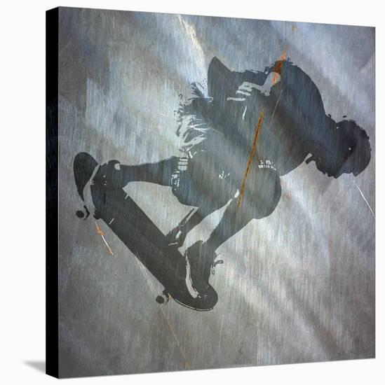 Skater II-Karen Williams-Stretched Canvas