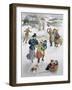 Skaters, 1999-Pauline Baynes-Framed Giclee Print