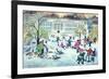 Skaters at St. James's Park-Lisa Graa Jensen-Framed Giclee Print