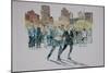 Skaters, Central Park, 1997-Anthony Butera-Mounted Giclee Print
