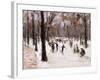 Skaters in the Tiergarten, Berlin; Eislaufer Im Berliner Tiergarten, 1924-Max Liebermann-Framed Giclee Print