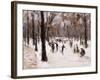 Skaters in the Tiergarten, Berlin; Eislaufer Im Berliner Tiergarten, 1924-Max Liebermann-Framed Giclee Print