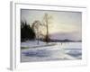 Skaters on a Frozen Pond-Hansen Sigvard-Framed Giclee Print