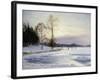 Skaters on a Frozen Pond-Hansen Sigvard-Framed Giclee Print