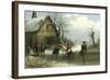 Skaters on a Pond-Thomas Smythe-Framed Giclee Print