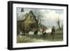 Skaters on a Pond-Thomas Smythe-Framed Giclee Print