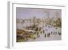 Skaters on the Lake-Jan Brueghel the Younger-Framed Giclee Print