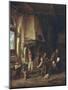 Skaters: Peasants in an Interior-Adriaen Van Ostade-Mounted Art Print