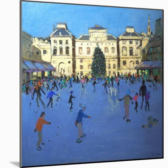 Skaters, Somerset House, 2012-Andrew Macara-Mounted Giclee Print