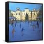 Skaters, Somerset House, 2012-Andrew Macara-Framed Stretched Canvas
