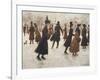 Skaters-Yuri Denissov-Framed Giclee Print