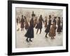 Skaters-Yuri Denissov-Framed Giclee Print