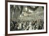 Skating Club, Quebec ,Canada, 19th Century-null-Framed Giclee Print