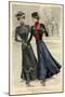 Skating Fashions 1899-null-Mounted Art Print