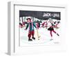 Skating Fun - Jack and Jill, February 1945-Beth Henninger-Framed Giclee Print