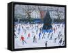 Skating, Natural History Museum, 2012-Andrew Macara-Framed Stretched Canvas