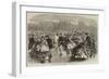 Skating on the Lake of Suresne, Bois De Boulogne, Paris-Jules Pelcoq-Framed Giclee Print