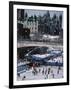 Skating on the Rideau Canal - Ottawa, Ontario, Canada-null-Framed Photographic Print