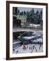 Skating on the Rideau Canal - Ottawa, Ontario, Canada-null-Framed Photographic Print