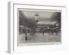 Skating Rink at Peking Club, Burnt Down by the Boxers-null-Framed Giclee Print