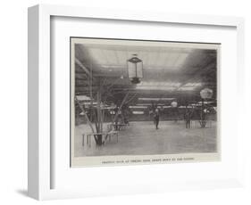 Skating Rink at Peking Club, Burnt Down by the Boxers-null-Framed Premium Giclee Print
