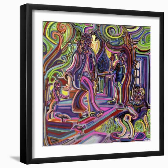 Skating Shoeless-Josh Byer-Framed Giclee Print