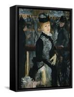 Skating-Edouard Manet-Framed Stretched Canvas