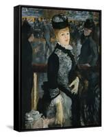 Skating-Edouard Manet-Framed Stretched Canvas