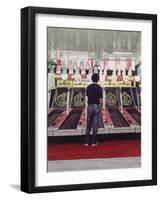 Skee Ball, Self Portrait (Coney Island) 1990-Max Ferguson-Framed Giclee Print