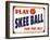 Skeeball Sign-Retroplanet-Framed Giclee Print