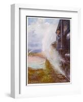 Skeens River Canada-E.p. Kinsella-Framed Art Print