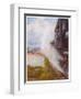 Skeens River Canada-E.p. Kinsella-Framed Art Print