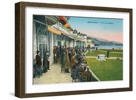 Skeet Shooting, Monte Carlo, Monaco-null-Framed Art Print