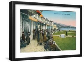 Skeet Shooting, Monte Carlo, Monaco-null-Framed Art Print