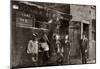 Skeeter's Branch Newsies 1910 Archival Photo Poster Print-null-Mounted Poster