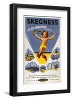 Skegness Is So Bracing-null-Framed Art Print