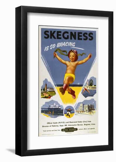 Skegness Is So Bracing-null-Framed Art Print