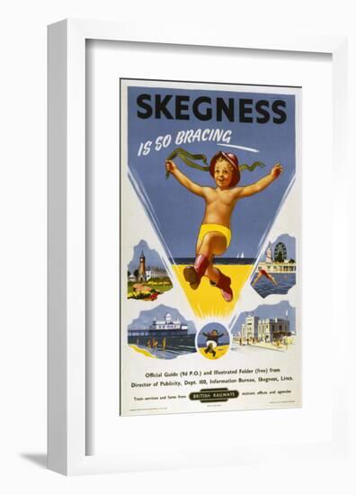 Skegness Is So Bracing-null-Framed Art Print