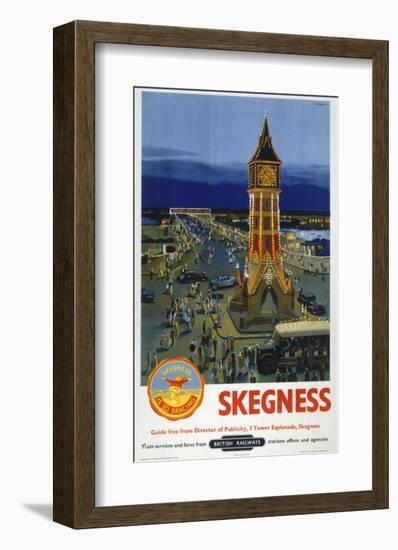 Skegness-null-Framed Art Print