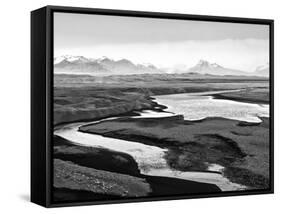 Skeidararsandur, an Almost Desert Plain That Is Mainly Made of Volcanic Sands, Iceland-Nadia Isakova-Framed Stretched Canvas